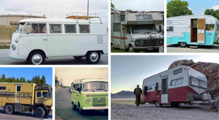 6 different types of recreational vehicles